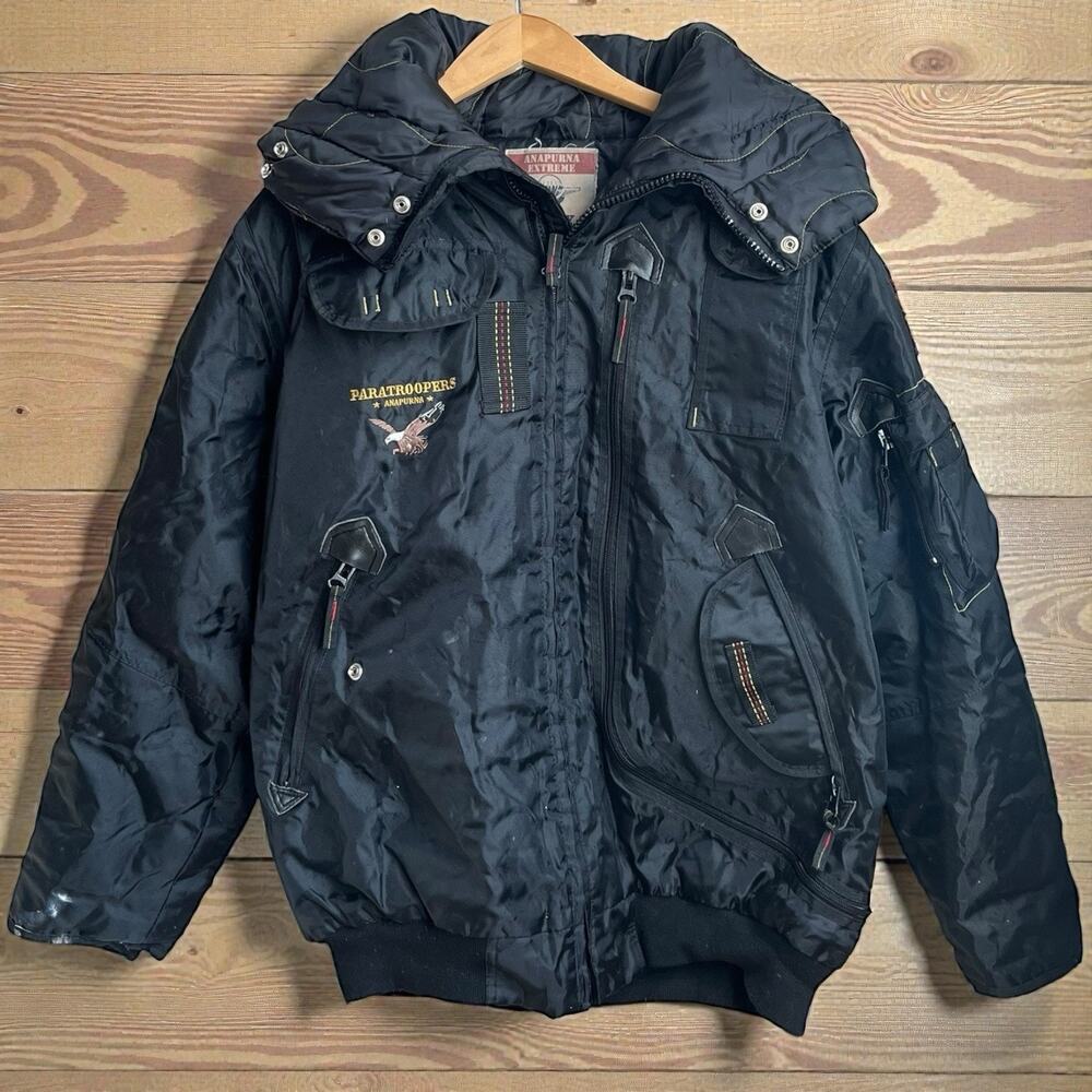 Anapurna Extreme Paratrooper Jacket Large Flight Bomber Military Airborne‎ *Read